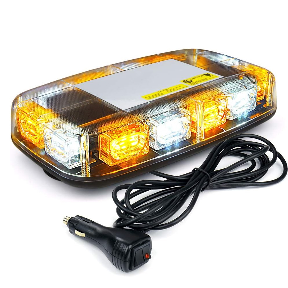 Sos Light Strobe - 48 مصباح LED كهرماني اللون لأضواء