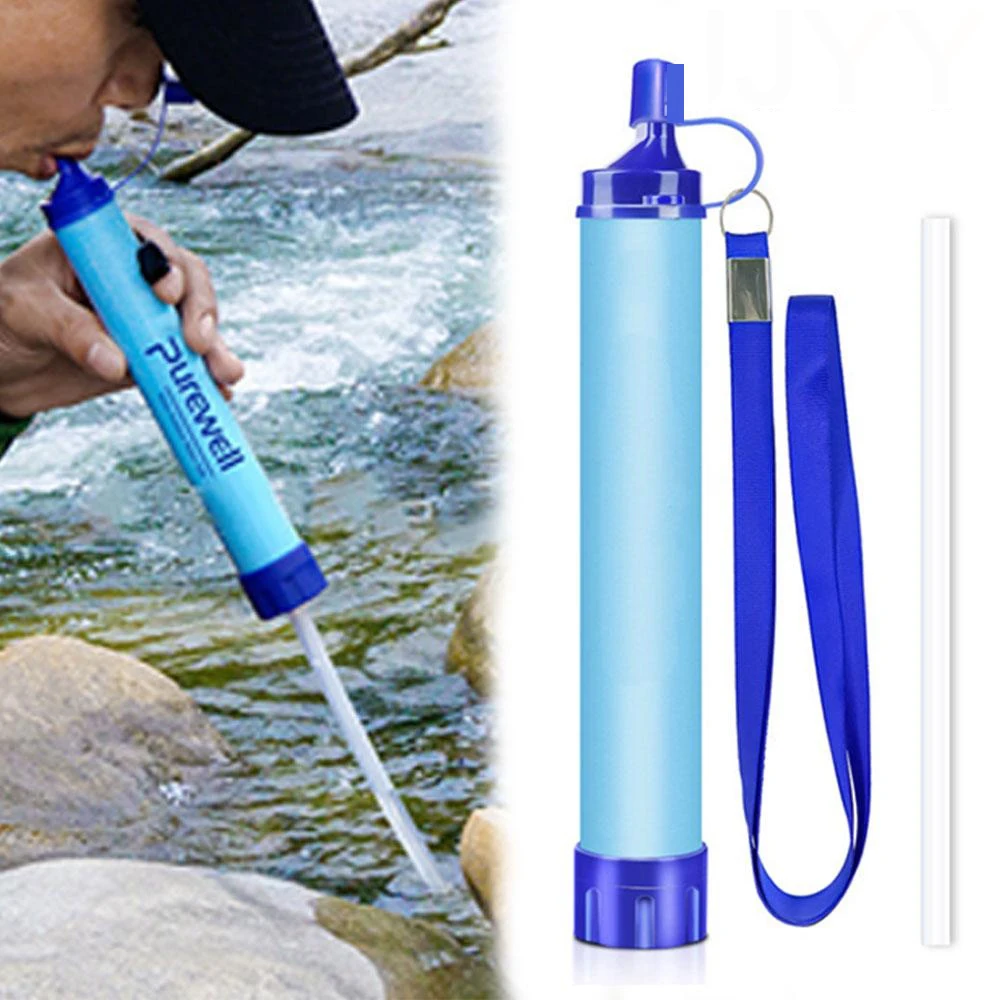 Water Purification Straw - في الهواء الطلق تصفية المياه الصغيرة