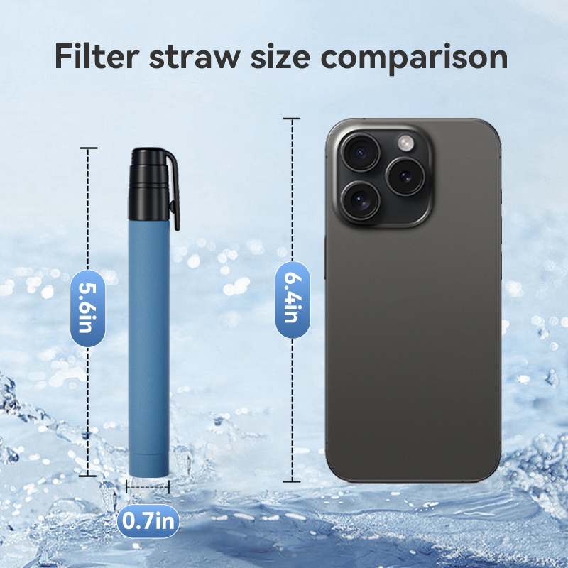 أدوات خارجية جديدة صغيرة الحيا - مراجعة Water Purification Straw وسعره