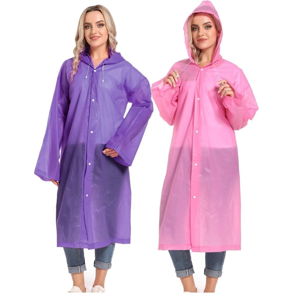 معطف واق من المطر مقاوم للماء  - مراجعة Emergency Poncho Rain وسعره