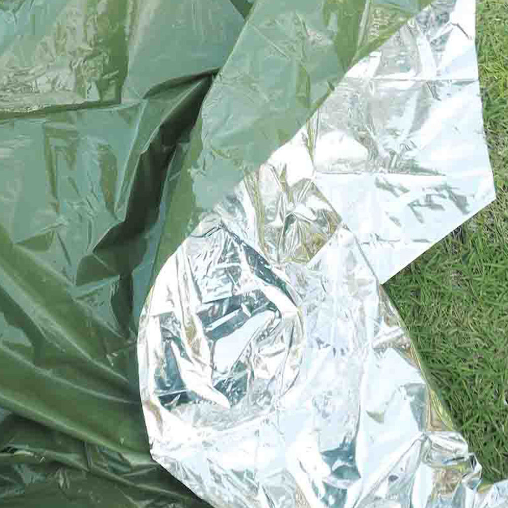 3 قطع من بطانيات الطوارئ الخار - مراجعة Survival Blanket Reflective وسعره